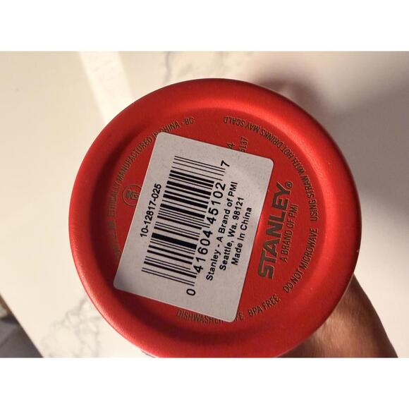 Stanley FlowState Quencher H2.0 Tumbler 20oz Red Hearts NWT - Picture 3 of 4